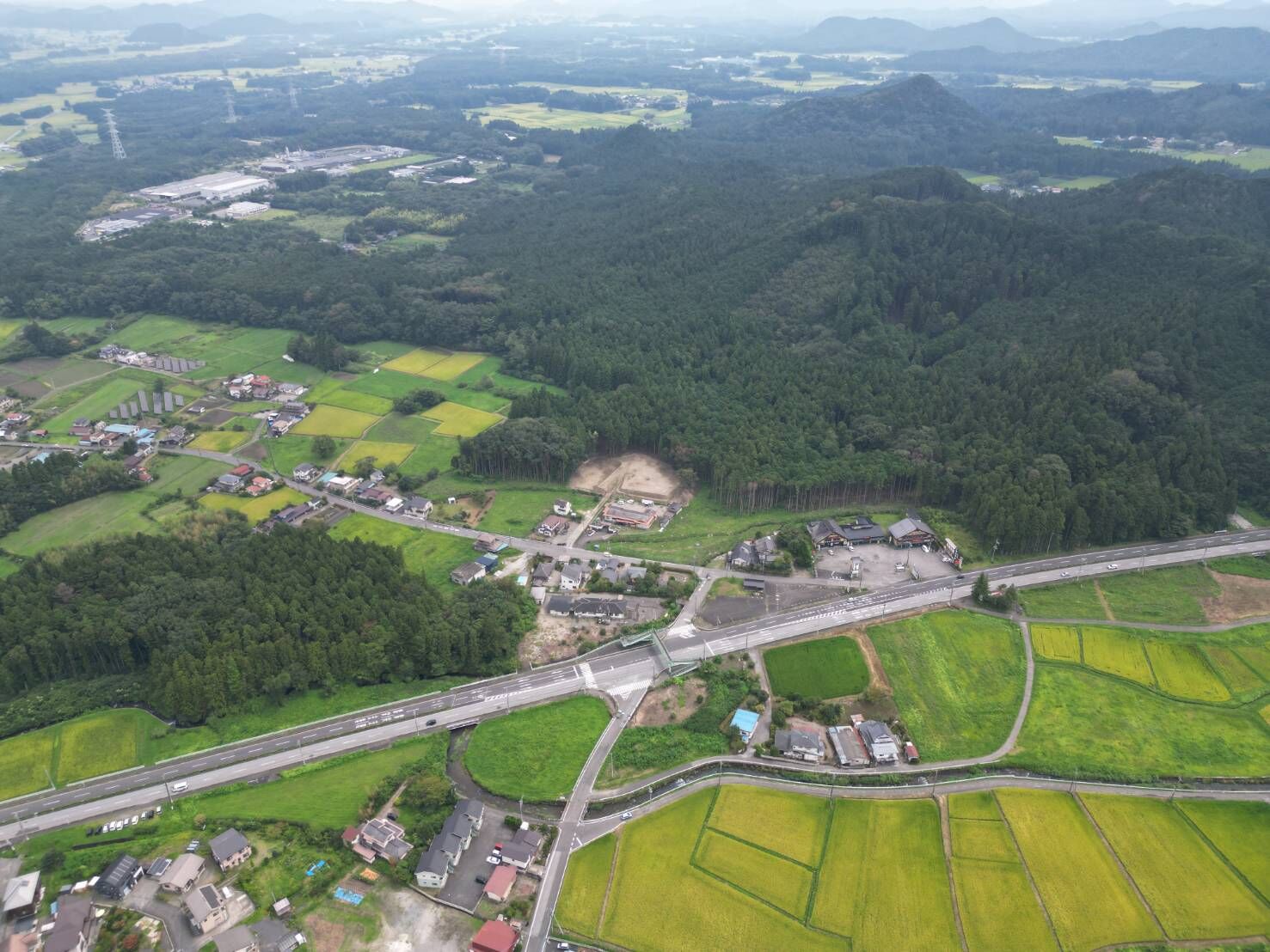 山林は「上から見る」と、こんなに分かることがある。ドローン空撮を相続地の管理に取り入れています